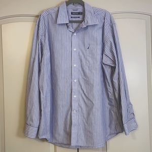 Nautica striped button up